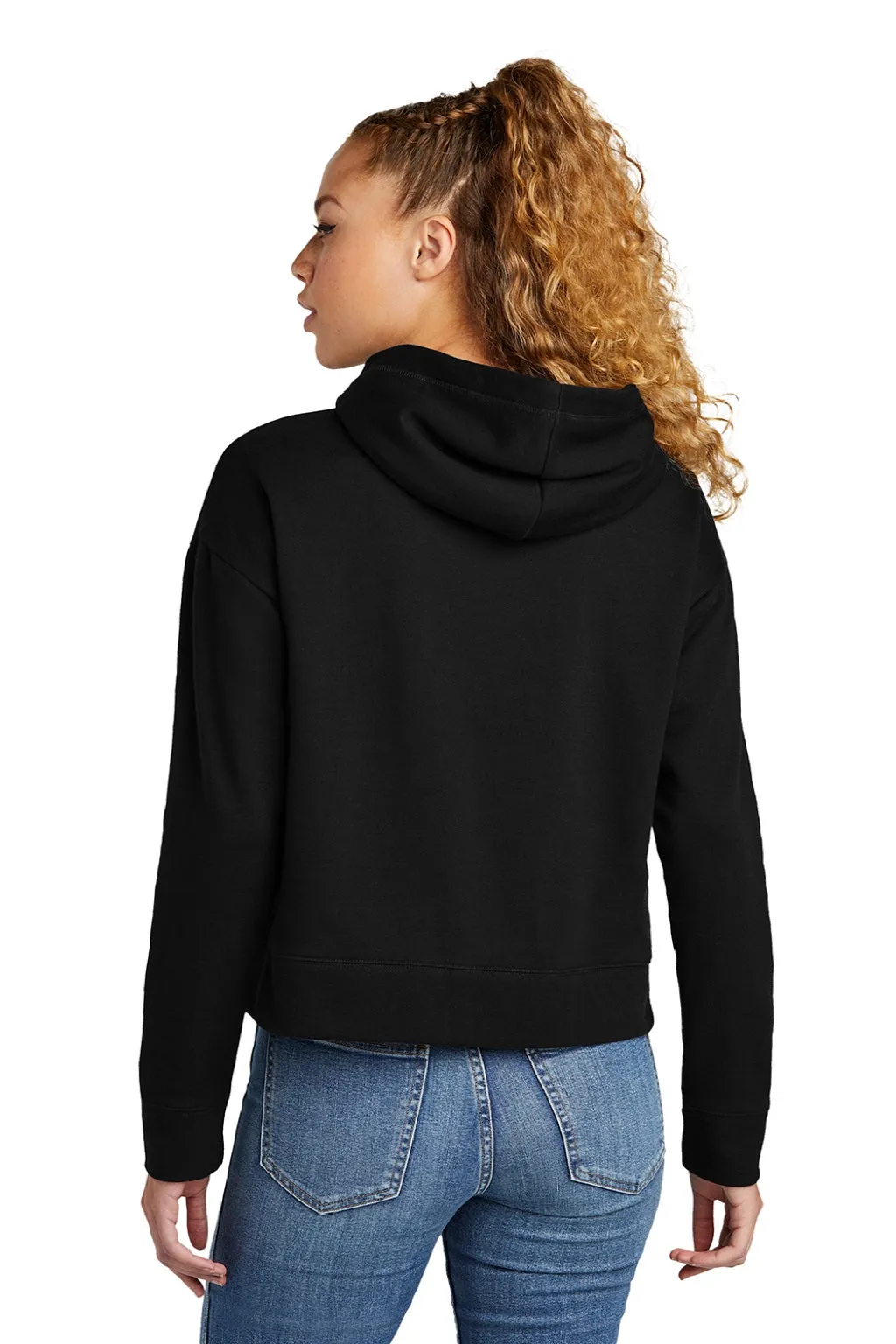 New Era Womens Comeback Fleece Hooded Sweatshirt Hoodie w/ Pouch Pocket - Black  Buy original Clothing New-Era