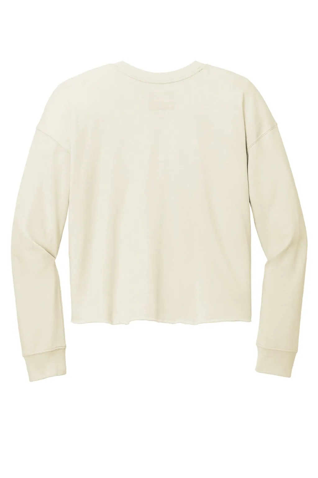 New Era Womens Fleece Crop Crewneck Sweatshirt - Soft Beige  Buy original Clothing New-Era
