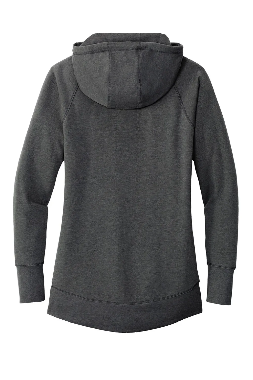 New Era Womens Fleece Hooded Sweatshirt Hoodie w/ Pouch Pocket - Heather Black  Buy original Clothing New-Era