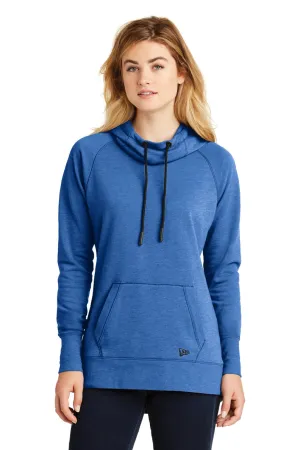 New Era Womens Fleece Hooded Sweatshirt Hoodie w/ Pouch Pocket - Heather Royal Blue  Buy original Clothing New-Era