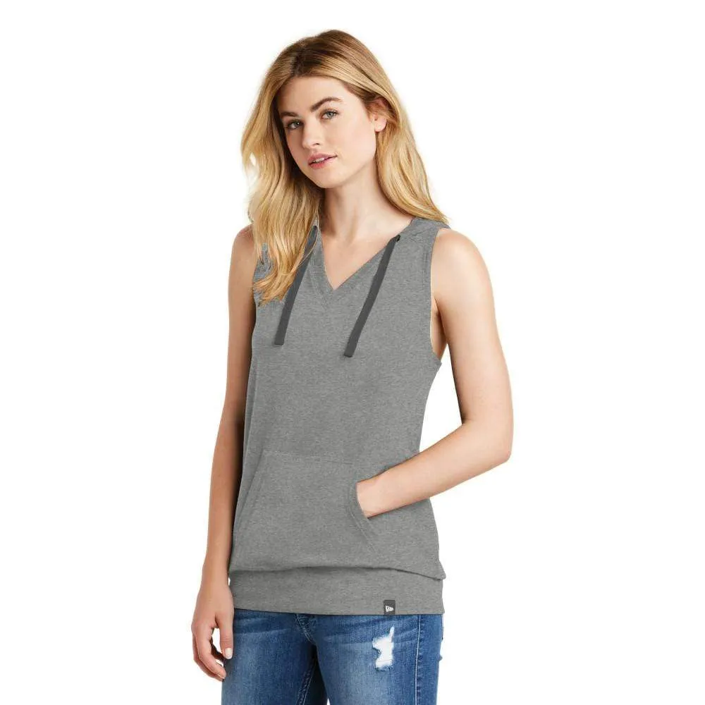 New Era - Women's Heritage Blend Hoodie Tank Clothing_New Era