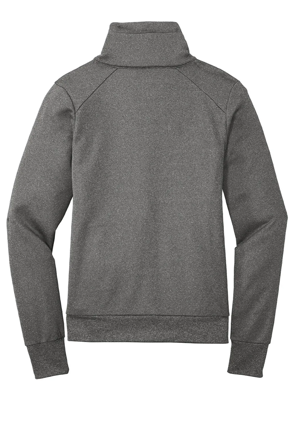 New Era Womens Performance Terry Full Zip Sweatshirt w/ Pockets - Heather Graphite Grey  Buy original Clothing New-Era