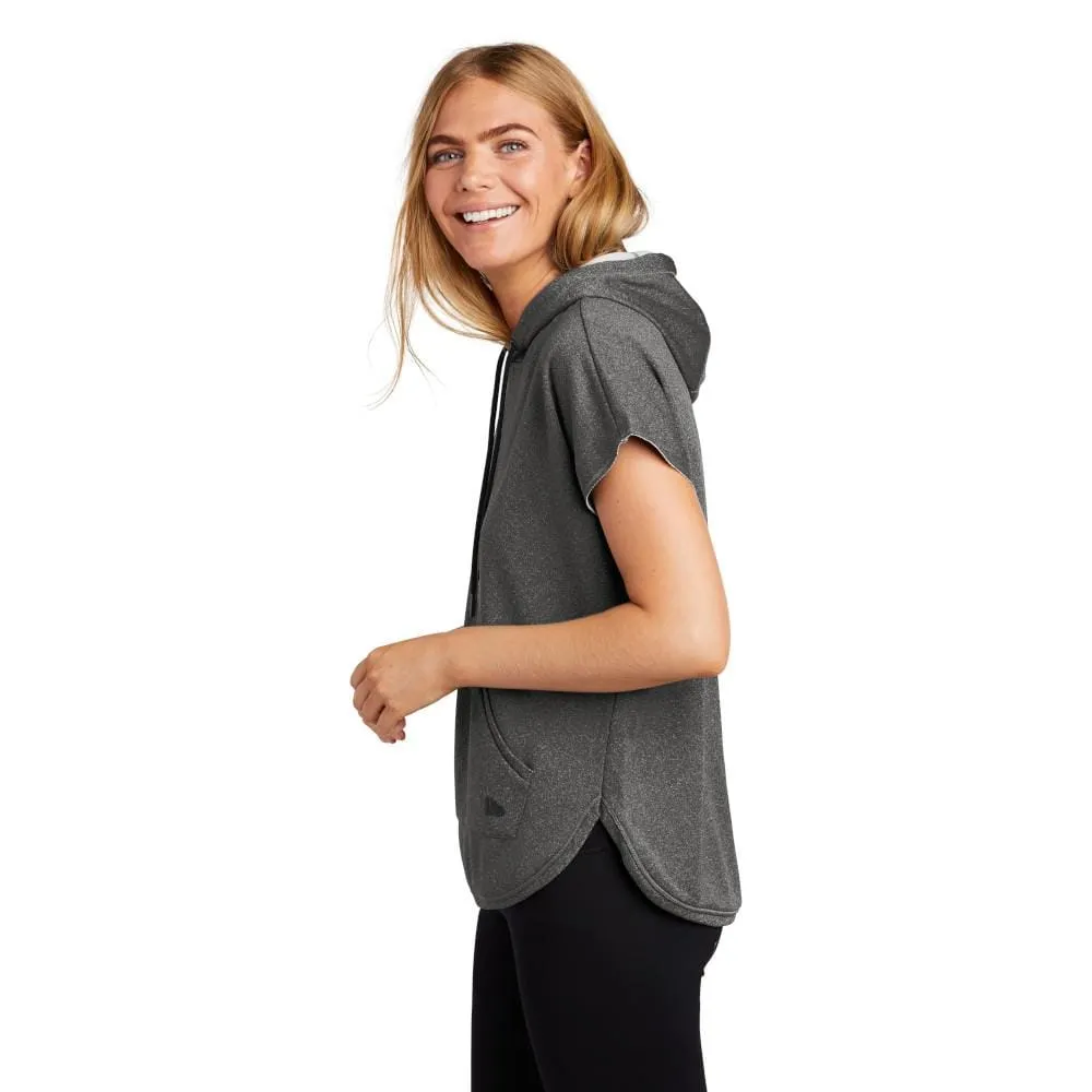 New Era - Women's Performance Terry Short Sleeve Hoodie Clothing_New Era