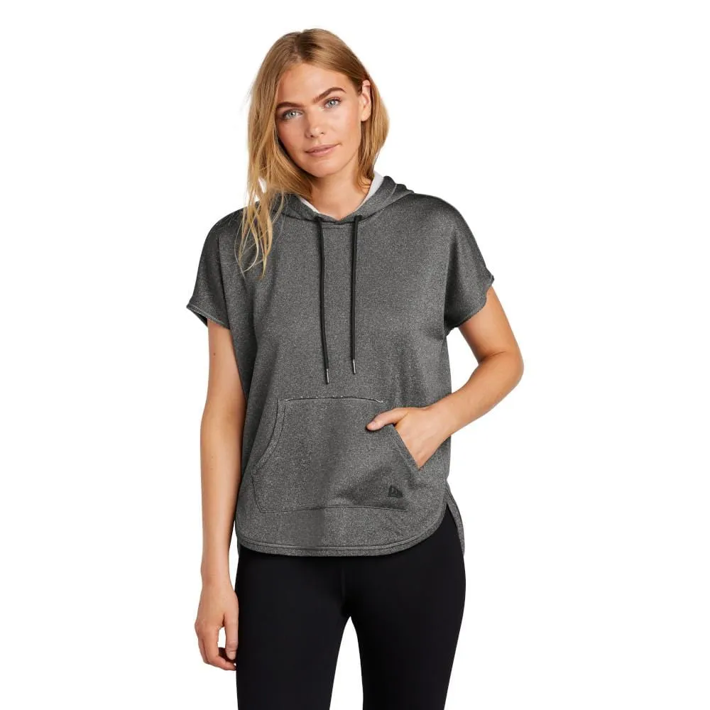 New Era - Women's Performance Terry Short Sleeve Hoodie Clothing_New Era