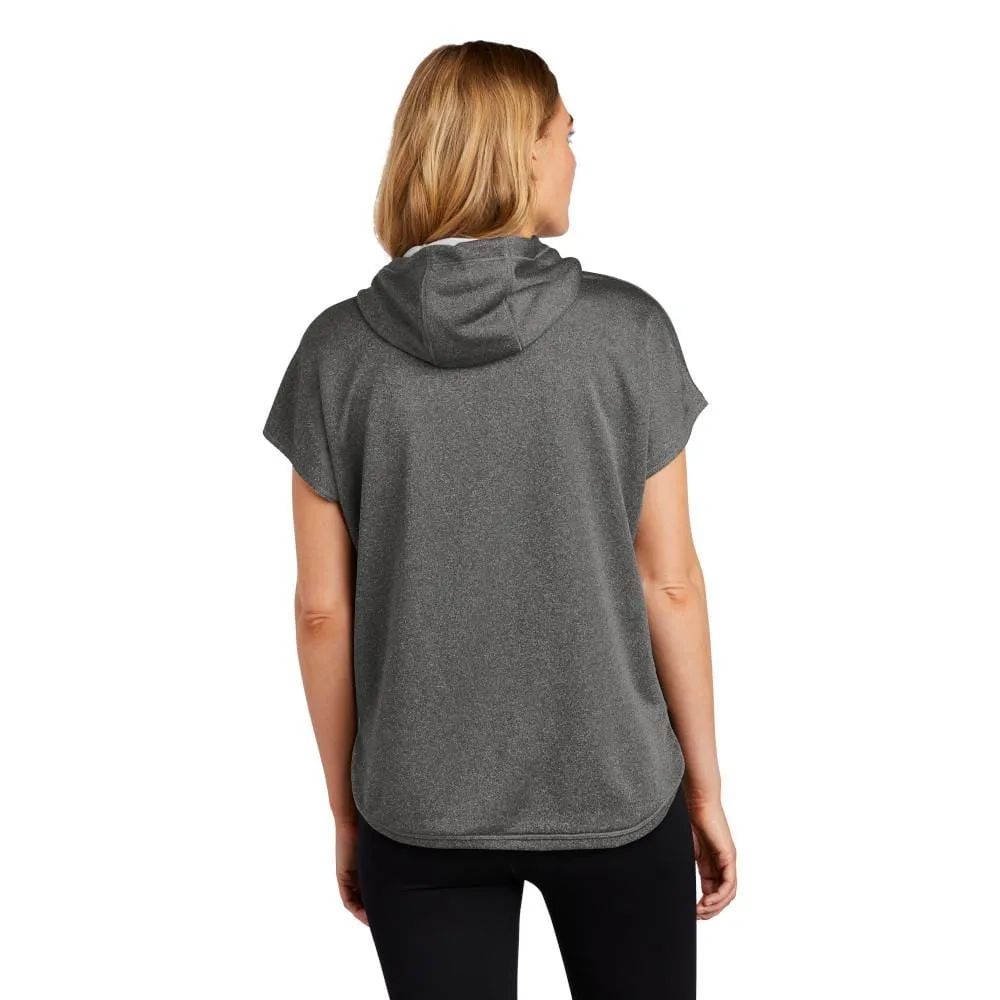 New Era - Women's Performance Terry Short Sleeve Hoodie Clothing_New Era