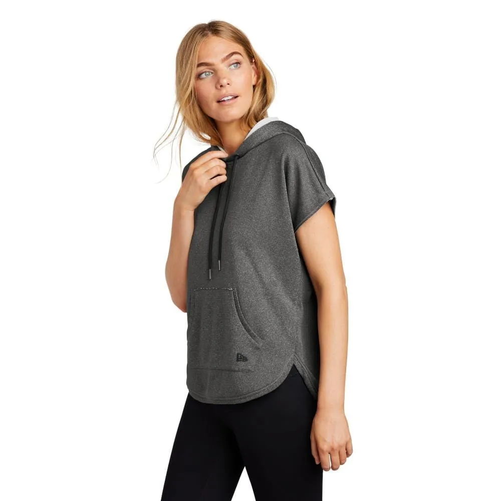 New Era - Women's Performance Terry Short Sleeve Hoodie Clothing_New Era