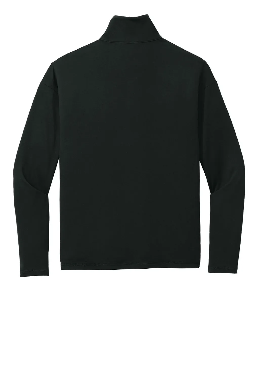 New Era Womens Power Moisture Wicking 1/4 Zip Sweatshirt - Black