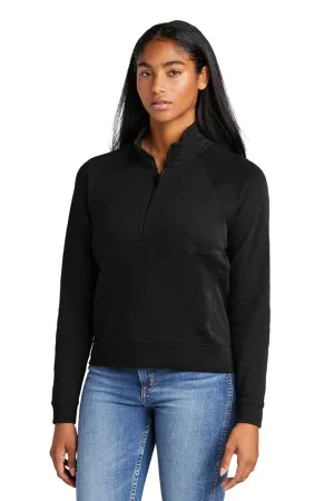 New Era Womens STS 1/4 Zip Sweatshirt w/ Pouch Pocket - Black  Buy original Clothing New-Era
