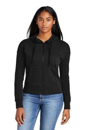New Era Womens STS Full Zip Hooded Sweatshirt Hoodie w/ Pockets - Black  Buy original Clothing New-Era