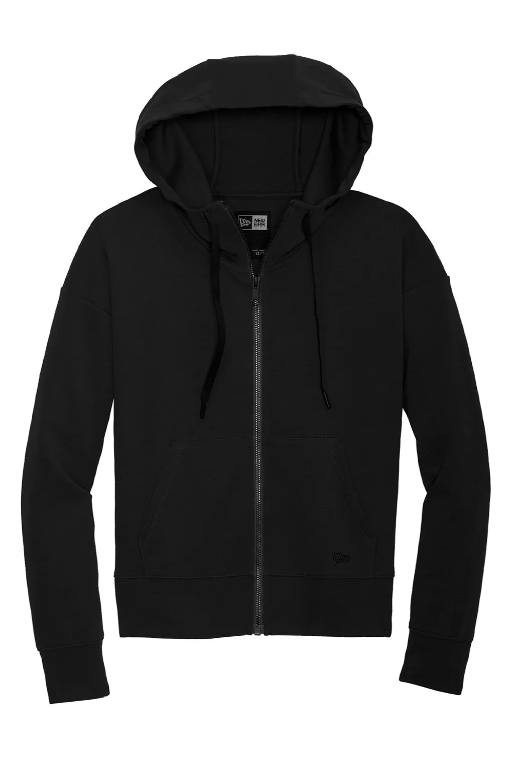 New Era Womens STS Full Zip Hooded Sweatshirt Hoodie w/ Pockets - Black  Buy original Clothing New-Era