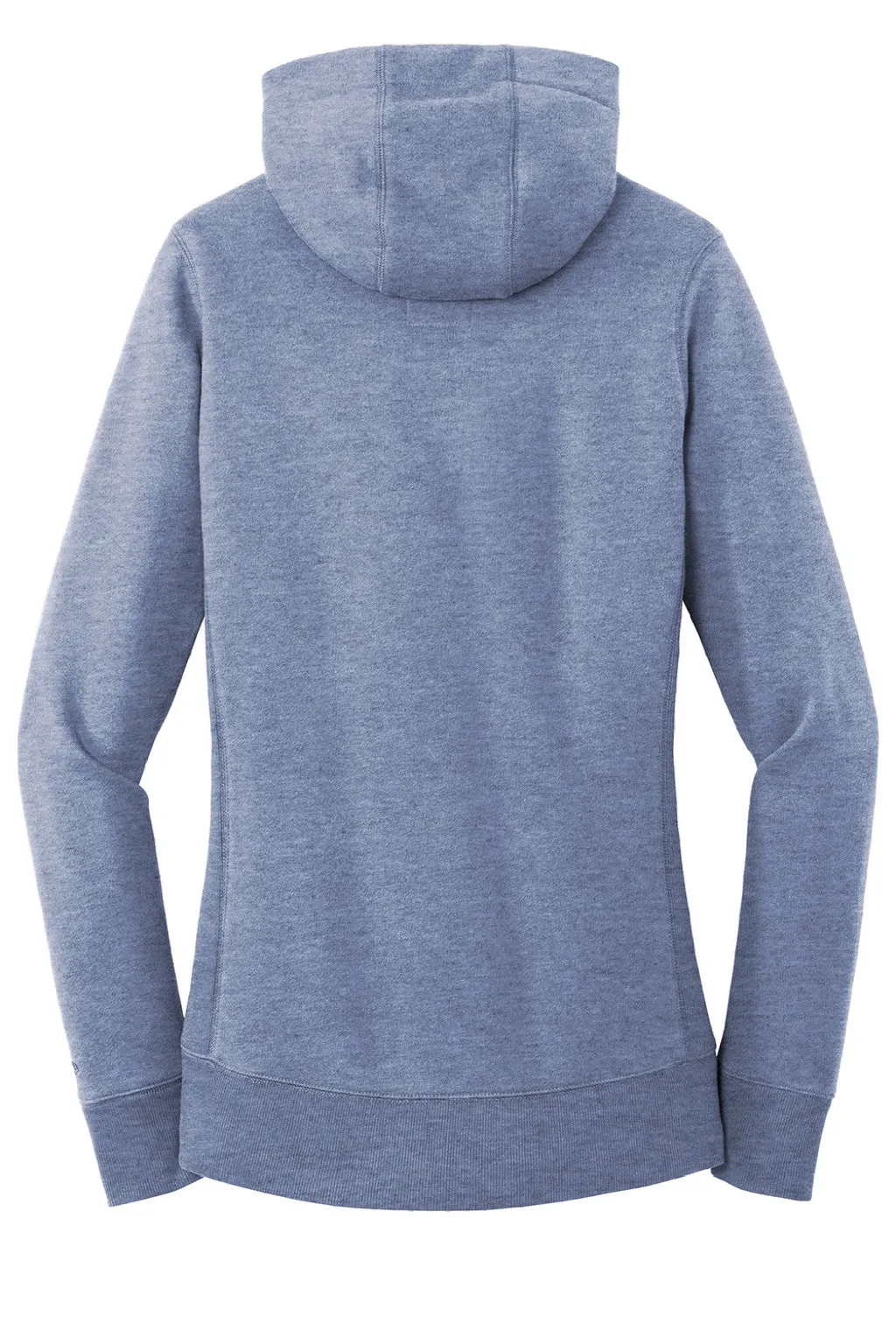 New Era Womens Sueded French Terry Hooded Sweatshirt Hoodie w/ Pouch Pocket - Dark Royal Blue Twist  Buy original Clothing New-Era