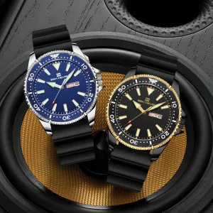 New Men's Personality Calendar Watch Fashion Quartz 