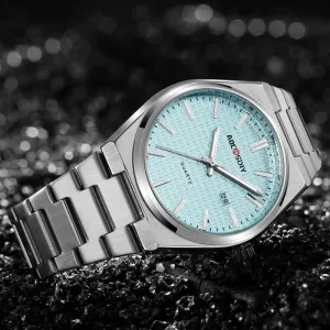 New Watch Men's Fashion Steel Belt Quartz Watch Waterproof Luminous Watch 
