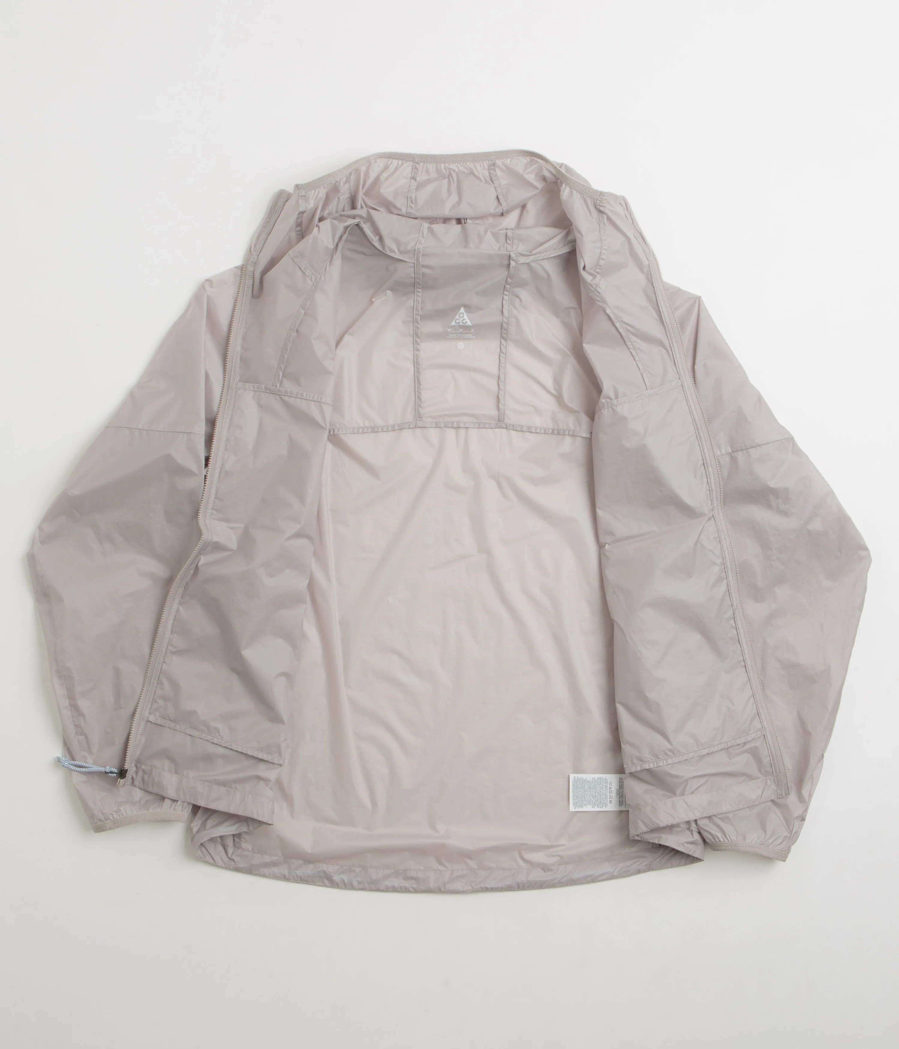 Nike ACG Cinder Cone Windproof Jacket - College Grey / Summit White Nike ACG Outdoor Clothing