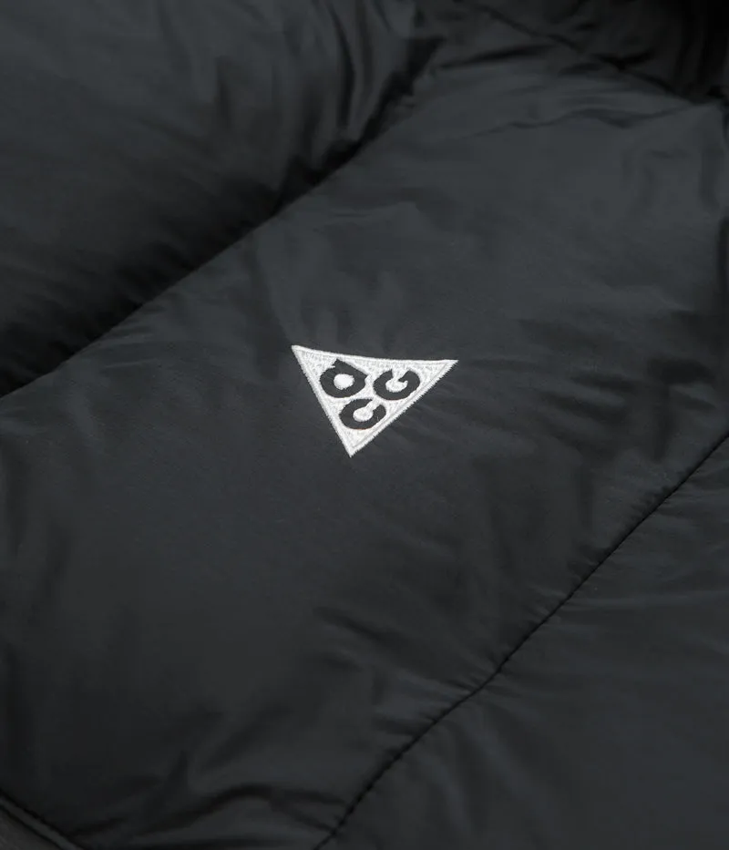 Nike ACG Lunar Lake Puffer Jacket - Black / Black / Summit White Nike ACG Outdoor Clothing