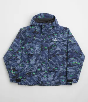 Nike ACG Skull Peak Full Zip Jacket - Midnight Navy / Black / Black / Summit White Nike ACG Outdoor Clothing