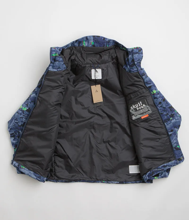 Nike ACG Skull Peak Full Zip Jacket - Midnight Navy / Black / Black / Summit White Nike ACG Outdoor Clothing