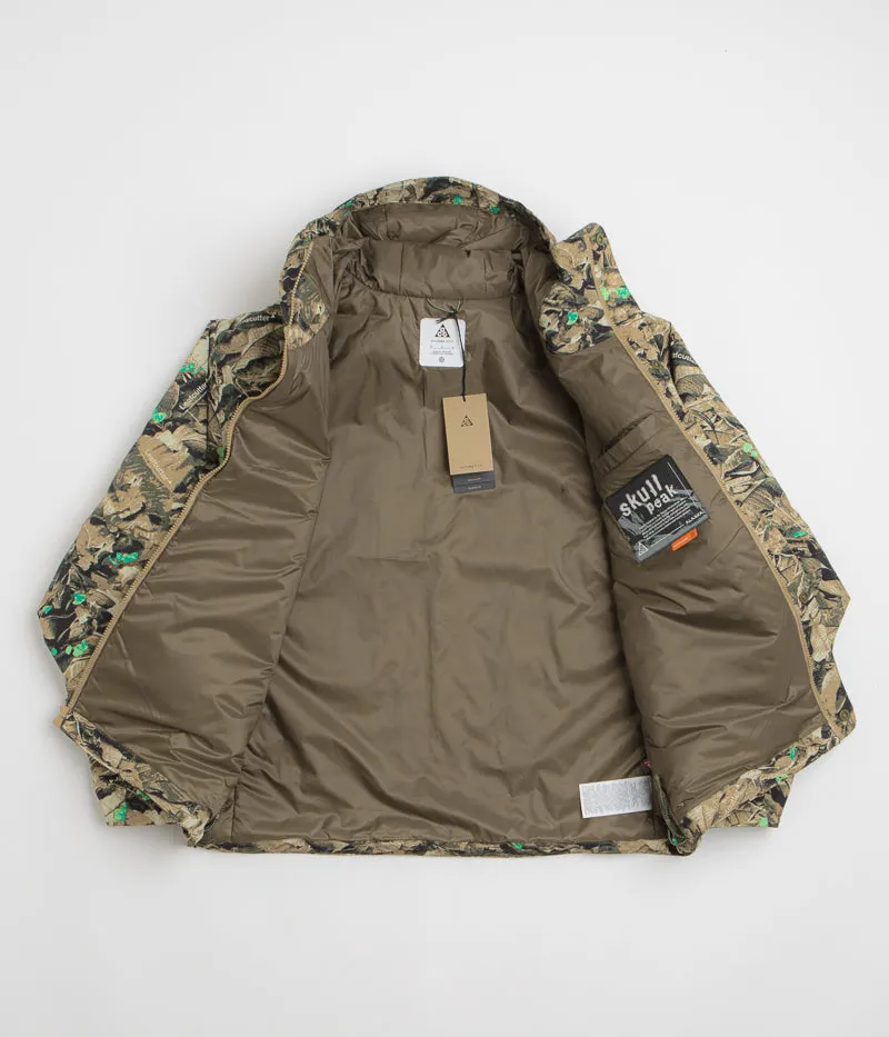 Nike ACG Skull Peak Full Zip Jacket - Parachute Beige / Summit White Nike ACG Outdoor Clothing