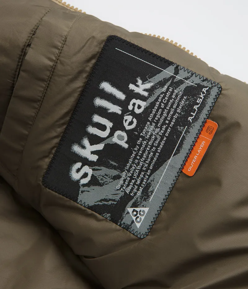 Nike ACG Skull Peak Full Zip Jacket - Parachute Beige / Summit White Nike ACG Outdoor Clothing