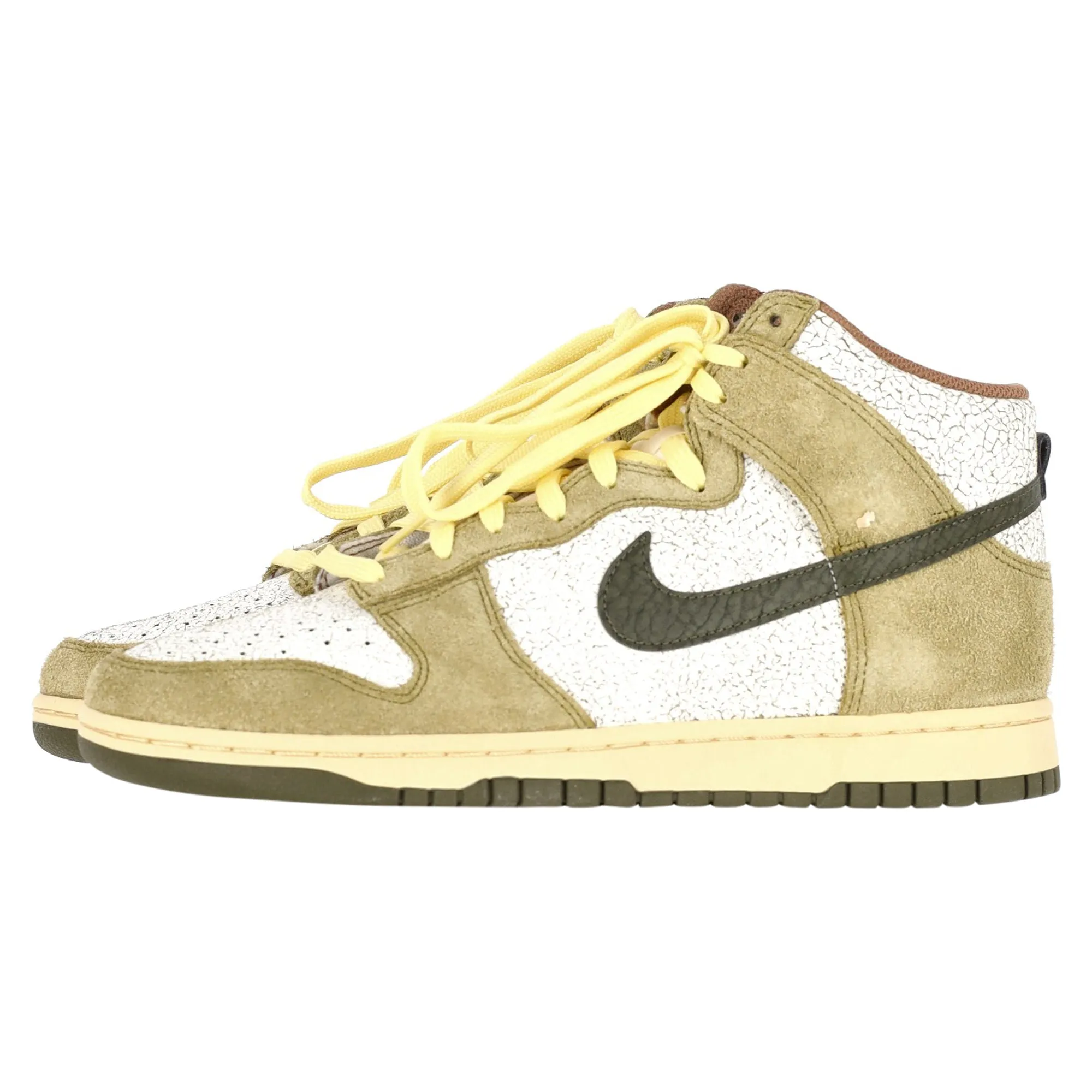 Nike Dunk High Retro Re-Raw Halloween in Khaki Leather
