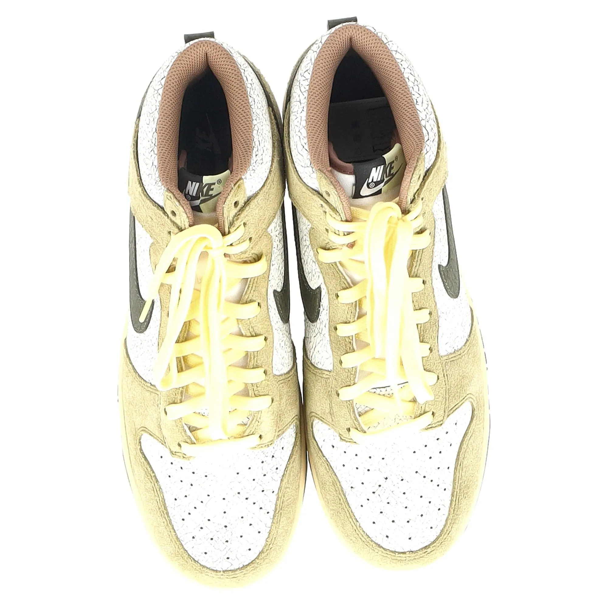 Nike Dunk High Retro Re-Raw Halloween in Khaki Leather