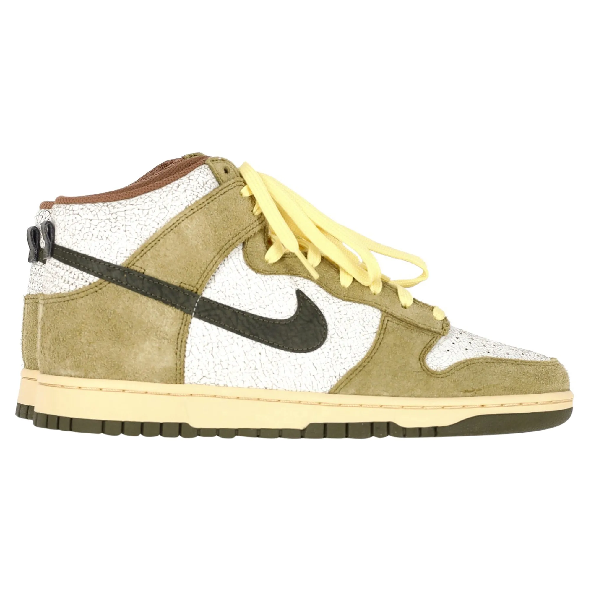 Nike Dunk High Retro Re-Raw Halloween in Khaki Leather