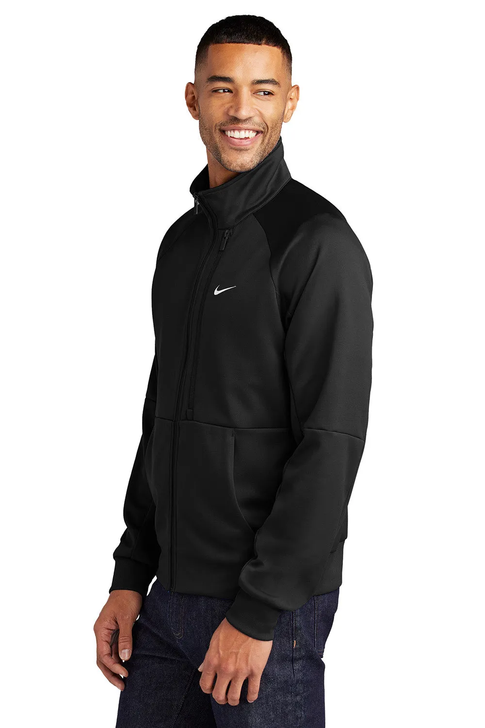 Nike Mens Full Zip Jacket - Black