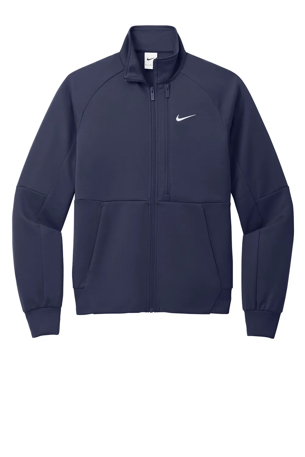Nike Mens Full Zip Jacket - Midnight Navy Blue