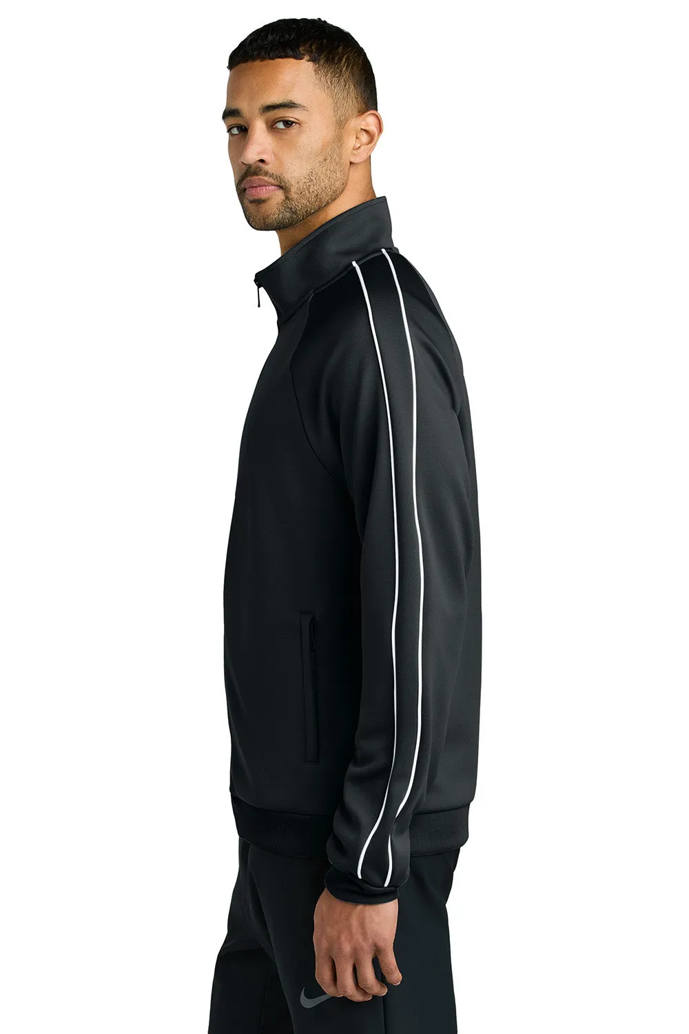 Nike Mens Full Zip Track Jacket - Black