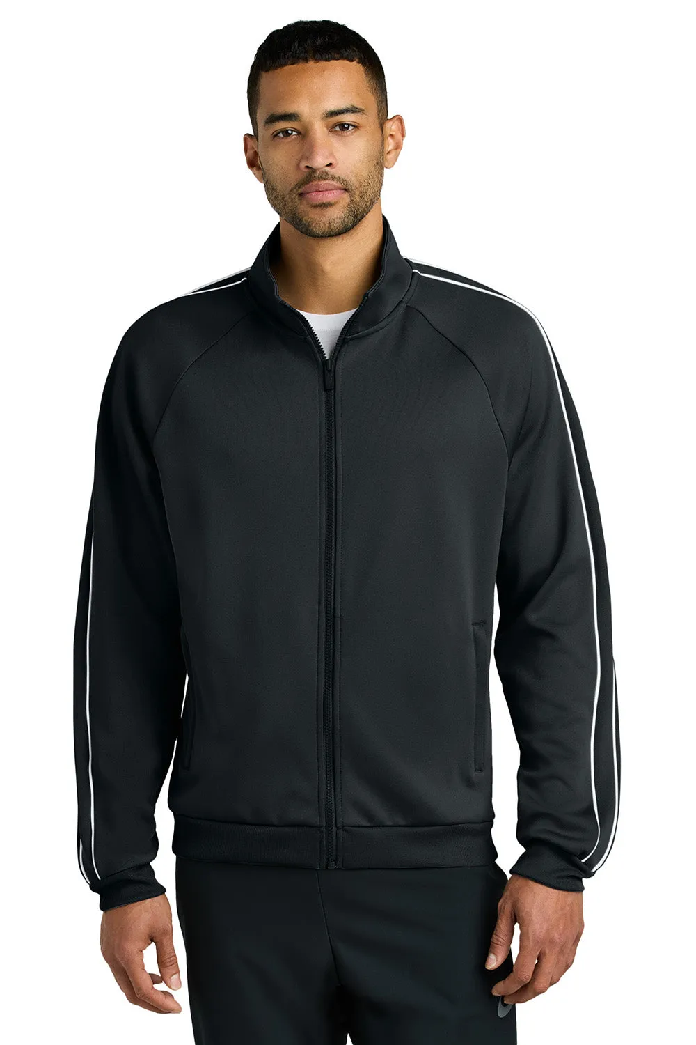 Nike Mens Full Zip Track Jacket - Black