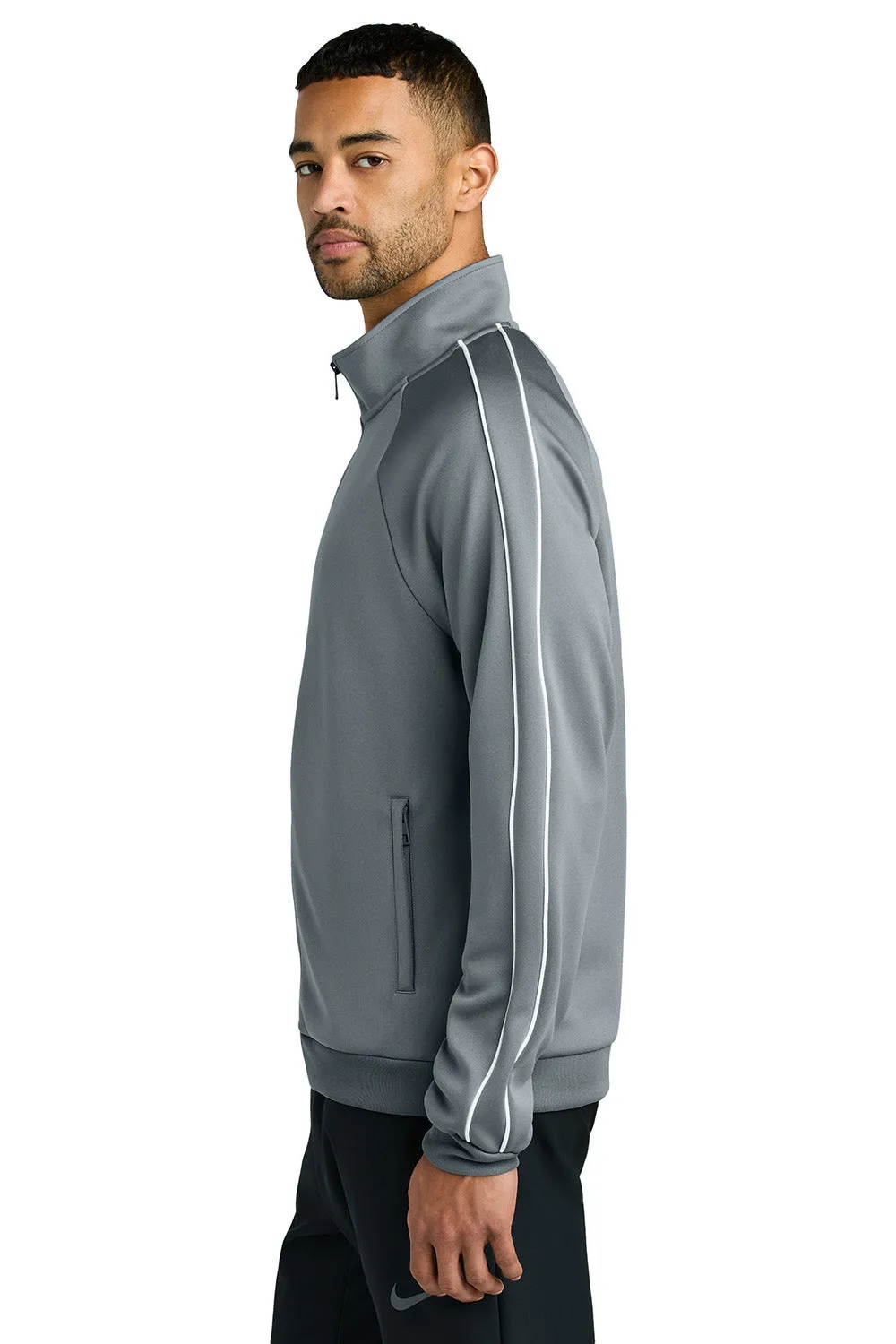 Nike Mens Full Zip Track Jacket - Cool Grey