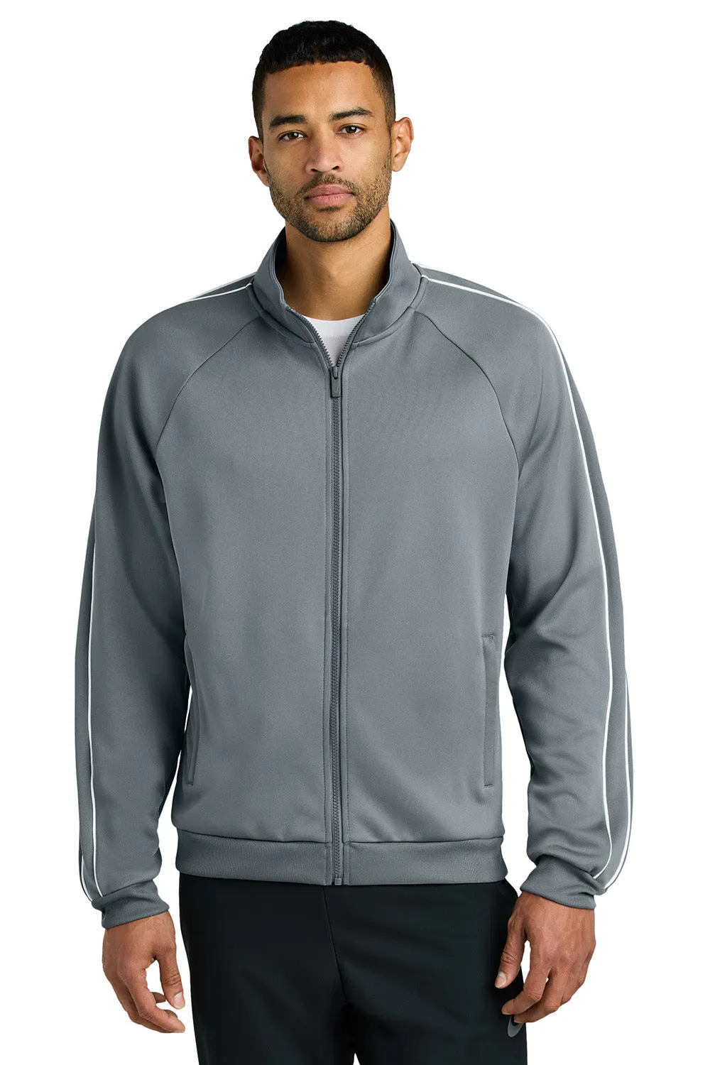 Nike Mens Full Zip Track Jacket - Cool Grey