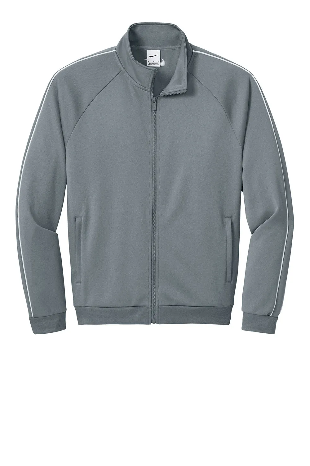 Nike Mens Full Zip Track Jacket - Cool Grey
