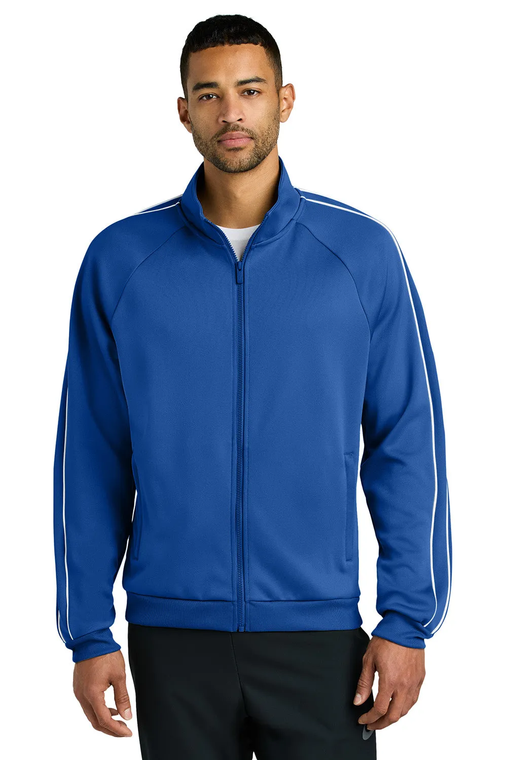 Nike Mens Full Zip Track Jacket - Game Royal Blue