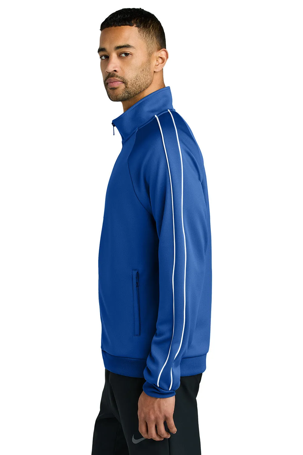 Nike Mens Full Zip Track Jacket - Game Royal Blue