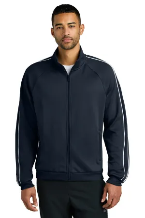 Nike Mens Full Zip Track Jacket - Navy Blue