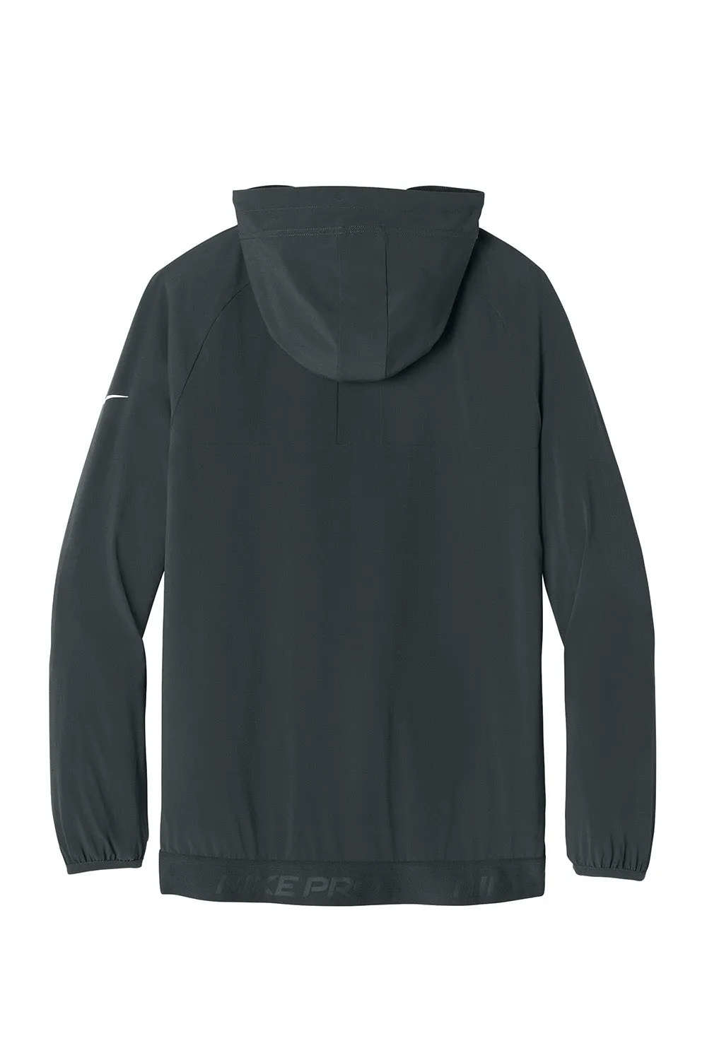 Nike Mens Pro Dri-Fit Moisture Wicking Full Zip Hooded Jacket - Anthracite Grey