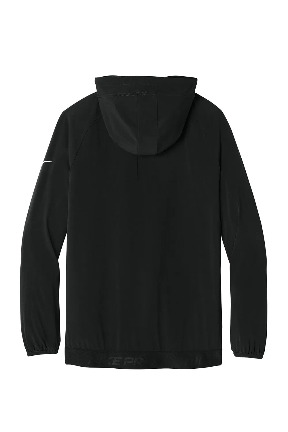 Nike Mens Pro Dri-Fit Moisture Wicking Full Zip Hooded Jacket - Black