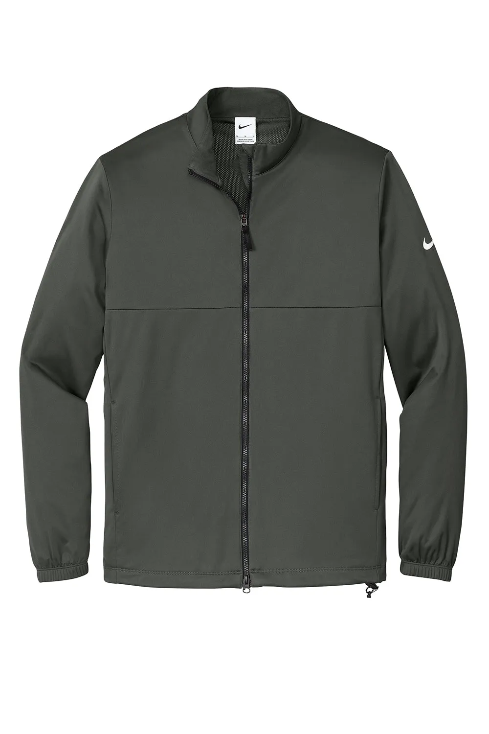 Nike Mens Storm-Fit Wind & Water Resistant Full Zip Jacket - Anthracite Grey