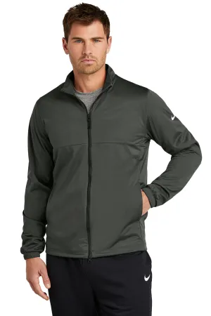 Nike Mens Storm-Fit Wind & Water Resistant Full Zip Jacket - Anthracite Grey