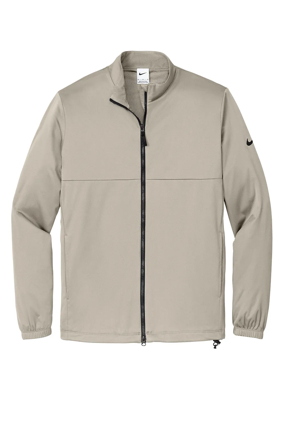 Nike Mens Storm-Fit Wind & Water Resistant Full Zip Jacket - Stone