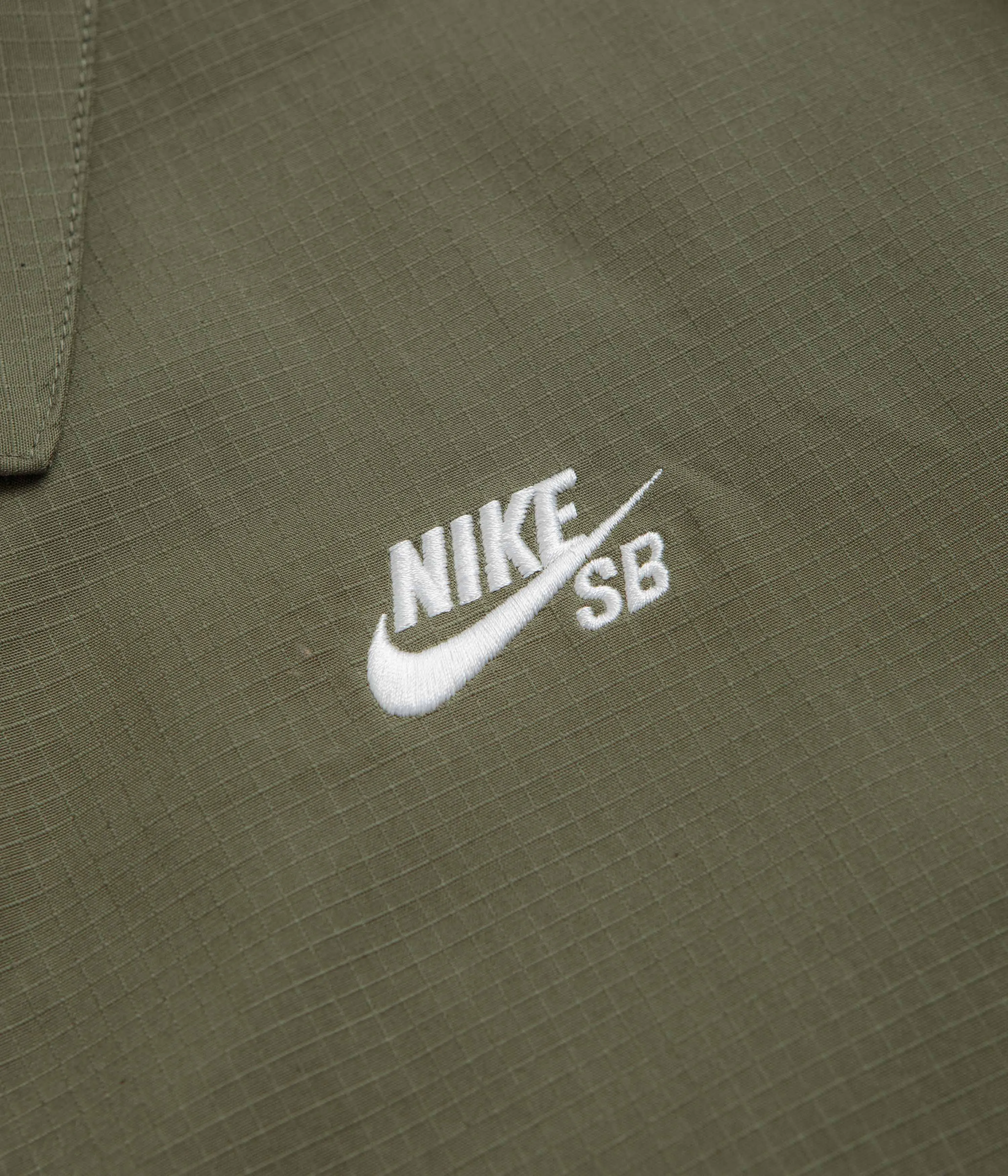 Nike SB Agnostic Chore Jacket - Medium Olive / White Nike SB Clothing