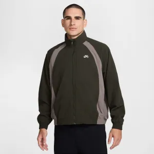Nike SB DF Full Zip Woven Jacket - Sequoia/Cave Stone/White Clothing_Nike-Sb