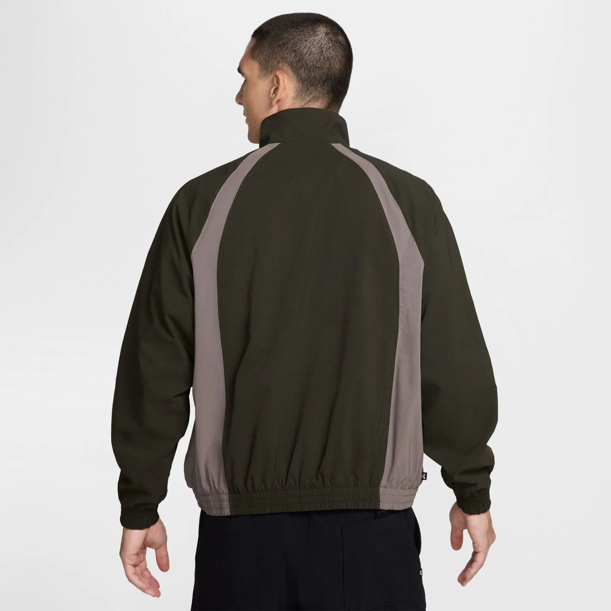 Nike SB DF Full Zip Woven Jacket - Sequoia/Cave Stone/White Clothing_Nike-Sb