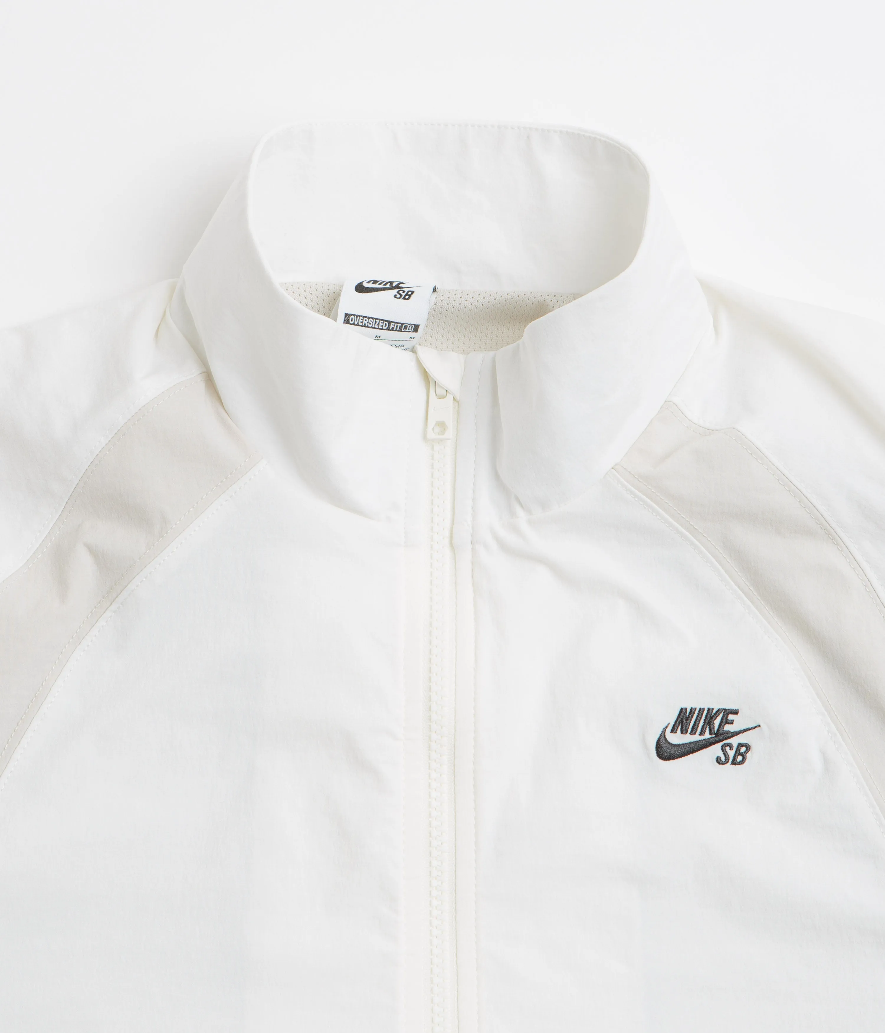 Nike SB Full Zip Woven Jacket - Sail / Light Bone / Black Nike SB Clothing