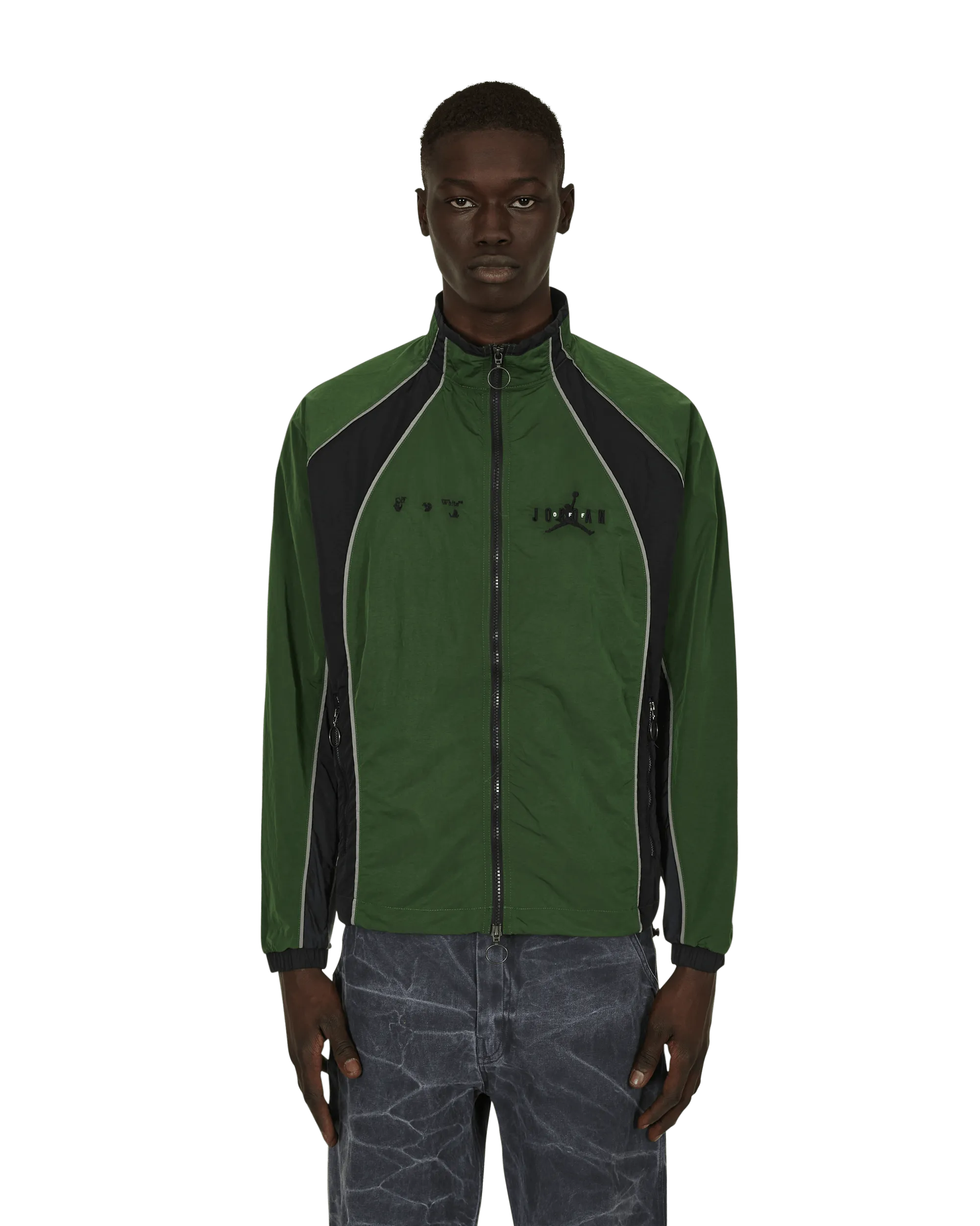 Off-White Track Jacket Green