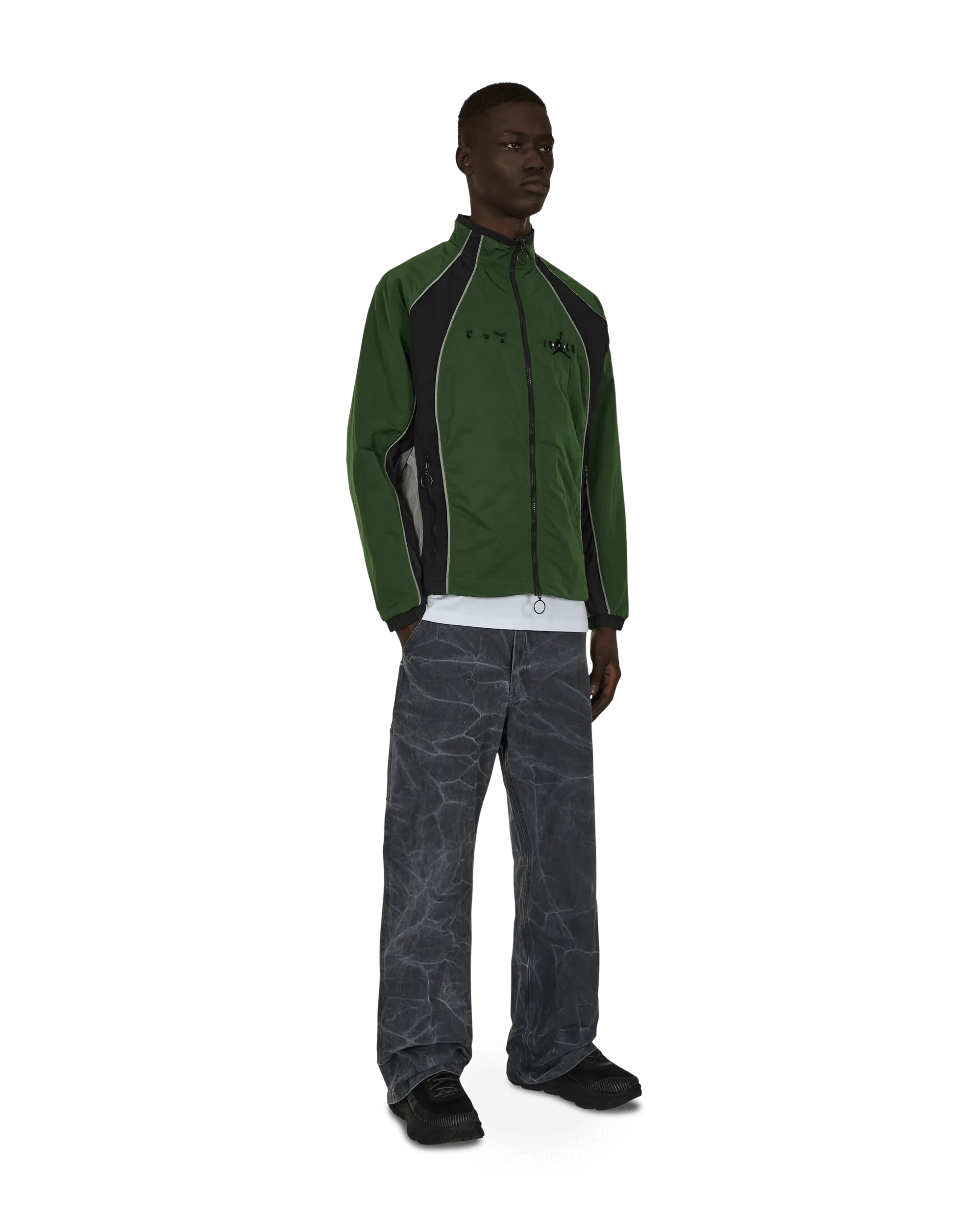 Off-White Track Jacket Green