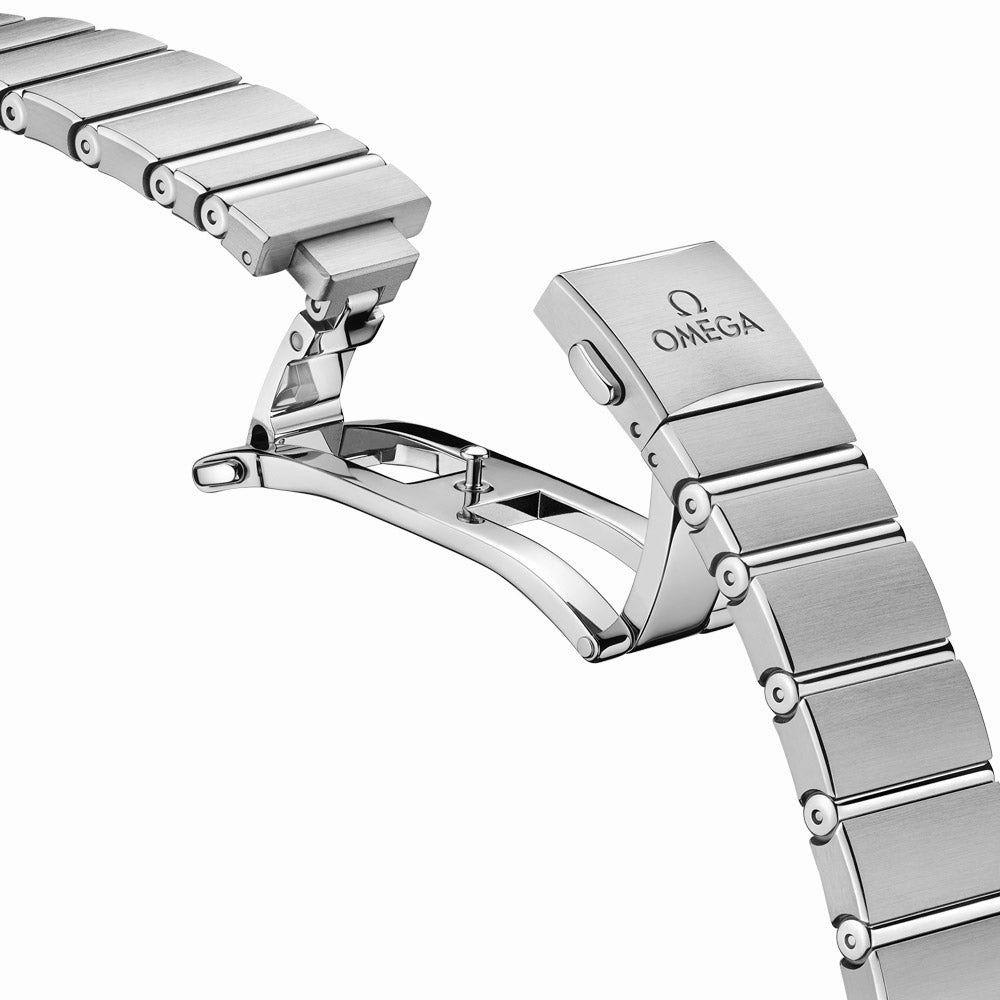 OMEGA Constellation 28mm Silver Dial Ladies Quartz Watch 13110286002001