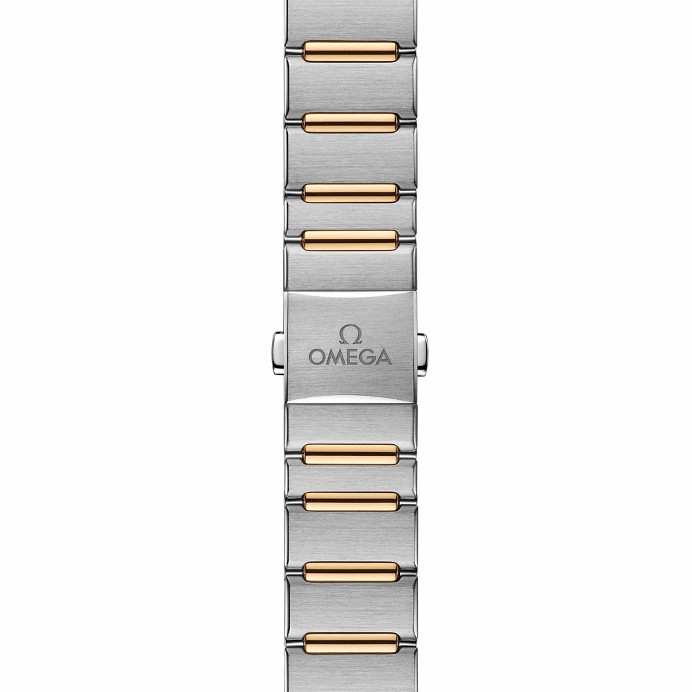 OMEGA Constellation 29mm MOP Dial 18ct Yellow Gold & Steel Diamond Ladies Automatic Watch 13120292055002