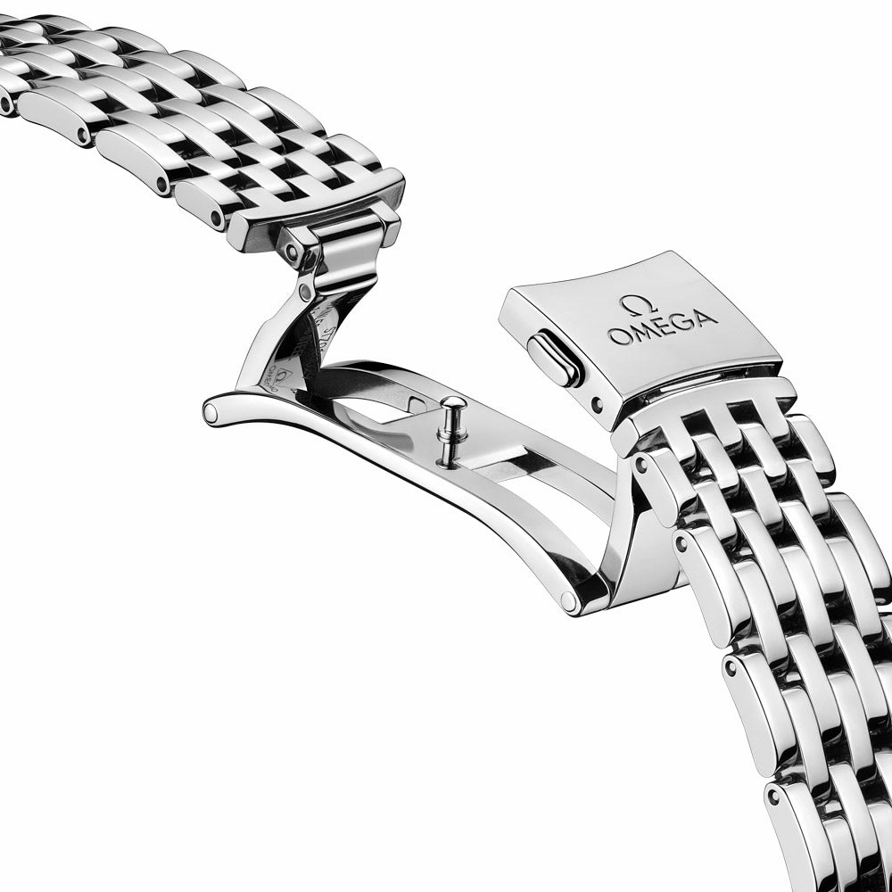 OMEGA De Ville Prestige 27.5mm MOP Dial Ladies Quartz Watch 43410286005001